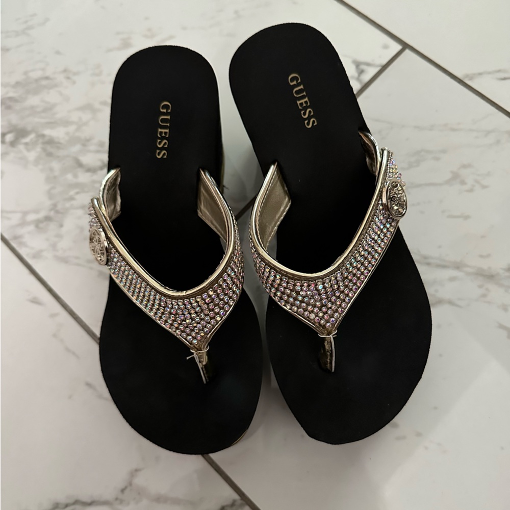 Guess Sandals Almost New, Worn Only Once. - image 2